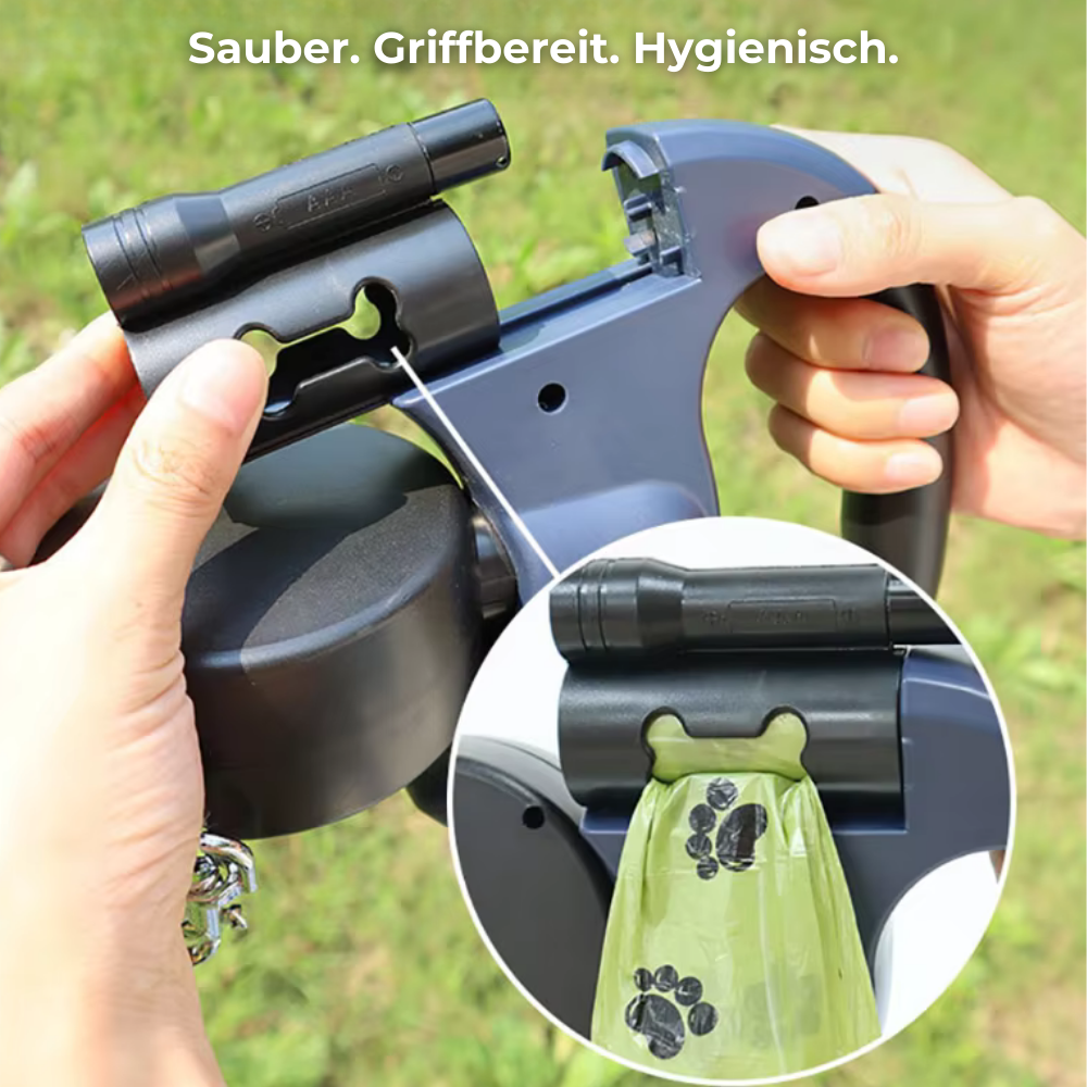 PawGlide Pro 360™ – Die innovative Doppel-Leine für stressfreie Spaziergänge