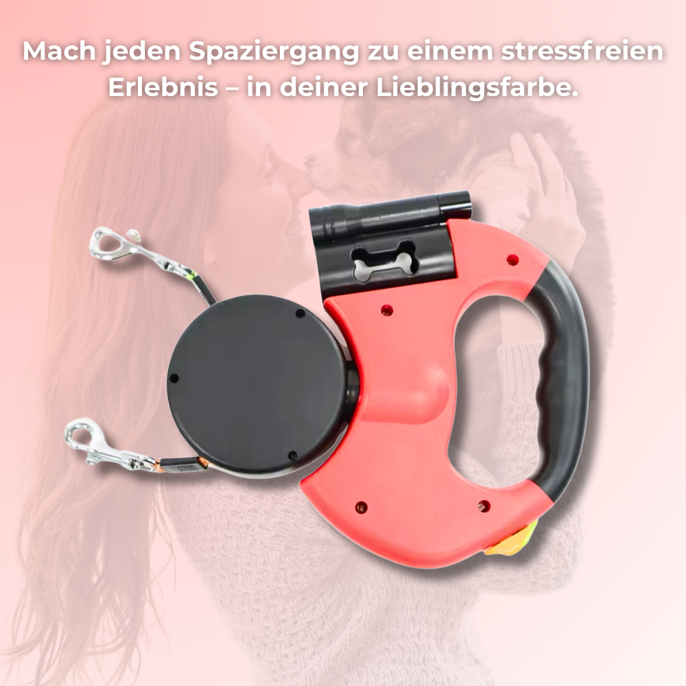 PawGlide Pro 360™ – Die innovative Doppel-Leine für stressfreie Spaziergänge