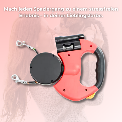 PawGlide Pro 360™ – Die innovative Doppel-Leine für stressfreie Spaziergänge