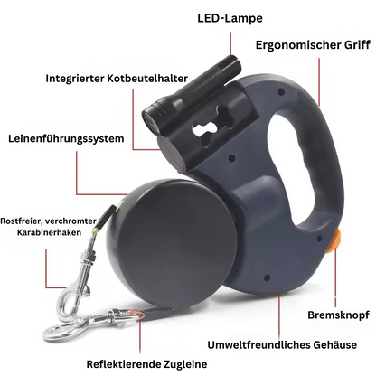 PawGlide Pro 360™ – Die innovative Doppel-Leine für stressfreie Spaziergänge
