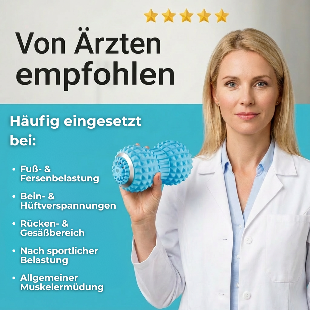 VibeRoll Pro – Elektrischer Vibrations-Massage-Roller zur gezielten Muskelentspannung